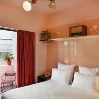 Urban room with balcony