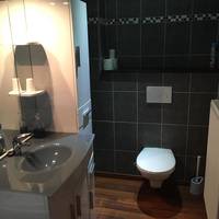 Family Room with Shared Bathroom