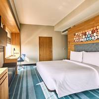 Executive King, Executive level, Guest room, 1 King with 1 way airport transfer and one hour of cocktail hour at WXYZ Bar
