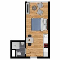 Basic Suite - 2p | Double bed | Partial sea view