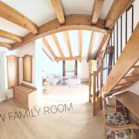 Family Room with Mountain View