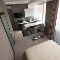 Deluxe Double Room with Side Sea View