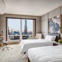 Deluxe Twin Room with Burj Khalifa View