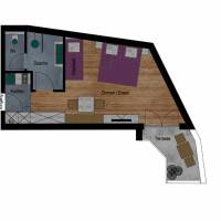Apartment with Balcony