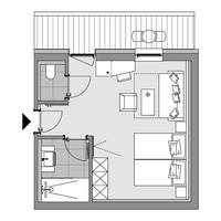 Comfort Triple Room with Balcony