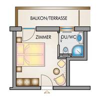 Double Room with Mountain View