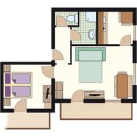 Apartment with Mountain View