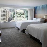 1 Bedroom Suite, 2 Double, Sofa bed, City view