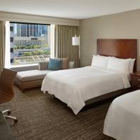 Double Room with Two Double Beds and Nathan Phillips View