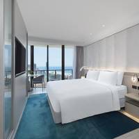 Junior Double Suite with Two Double Beds with Ocean View and Balcony