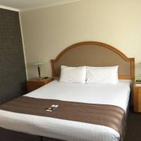 Unrenovated Budget King Room
