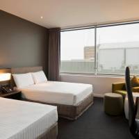 Deluxe Room with Two Double Beds and City View