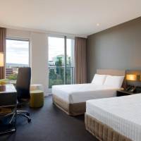 Premium Deluxe Room with Two Double Beds, Park View and Balcony
