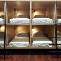 Capsule Bed in 16-Bed Mixed Dormitory Room with Shared Bathroom