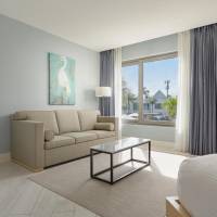Guest room, 1 King, Sofa bed, Pool view
