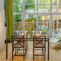 Loft with Terrace and Garden View
