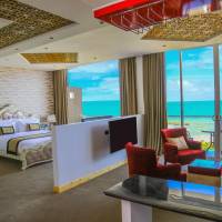 Corner Suite with Balcony & Sea View (PCR Tests Available on Request at a Cost)