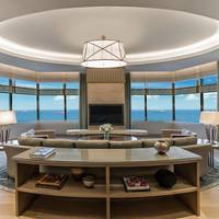 Presidential Suite, Club lounge access, 1 King, Sea view