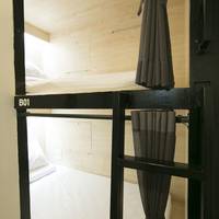Bed in 4-Bed Mixed Dormitory Room with Shared Bathroom (B)
