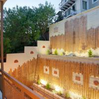 Double or Twin Room with Balcony and Garden View