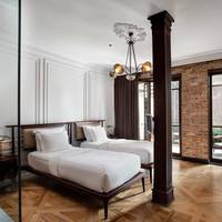 Deluxe Twin Room with Balcony and Garden View
