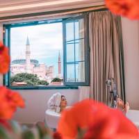 Loft Room with Hagia Sophia View