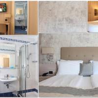 Double or Twin Room with Balcony and Lateral Sea View
