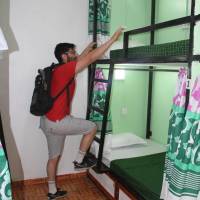 Bed in Male Dormitory Room