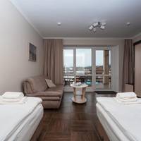 Double or Twin Room with Side Sea View