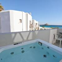 Luxury Double with Outdoor Hot Tub and Partial Sea View 