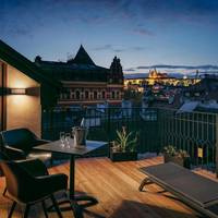 Presidential Suite with Terrace and Prague Castle View