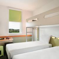 Standard Double Room with Two Single Beds and One Bunk Bed