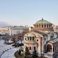 1 Bedroom Presidential Suite, 1 King, Sveta Nedelya view with free Wi-Fi and tea & coffee equipment