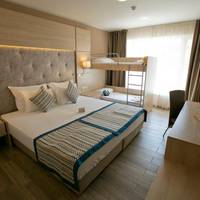 Double Room with Balcony and Side Sea View (2 Adults + 2 Child ) - Building 2 - Free Beach Access