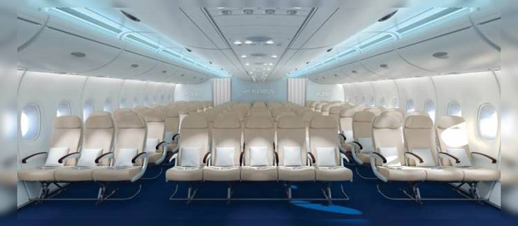 Airbus представил три варианта салона самолёта