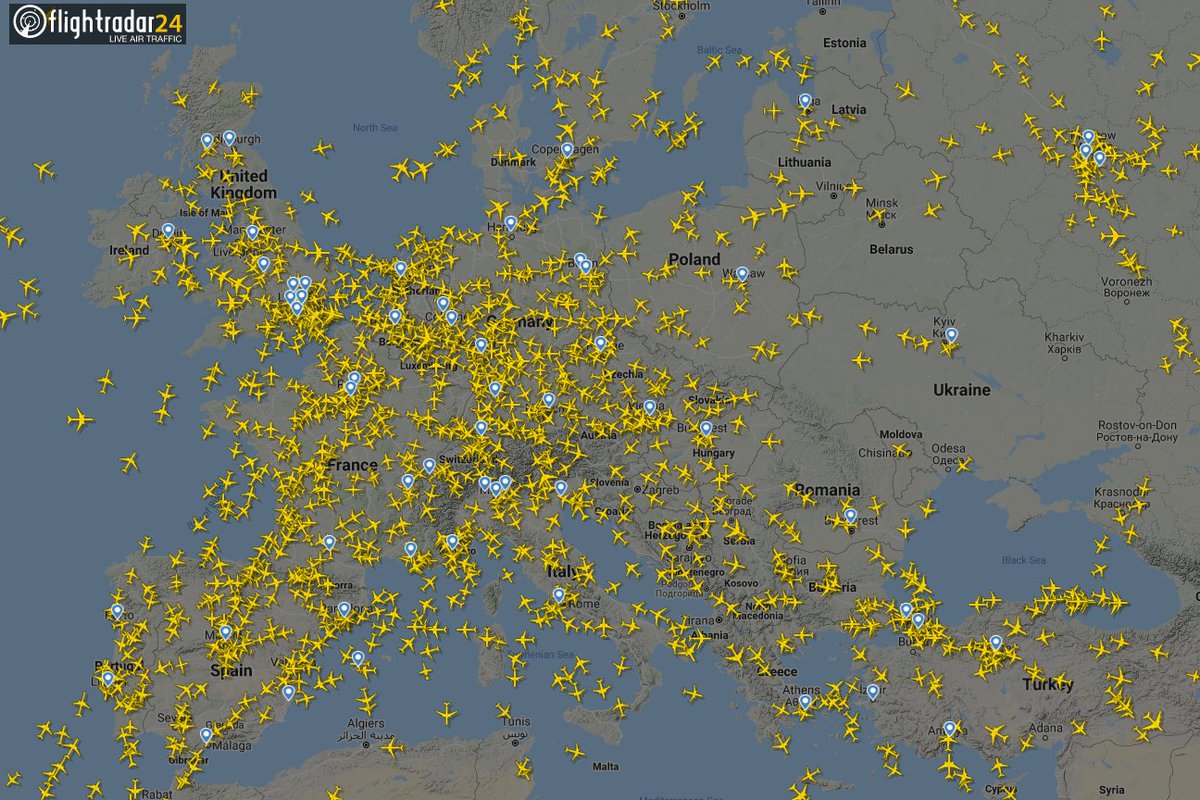 Как удается Flightradar24 отслеживать в небе полет каждого самолета