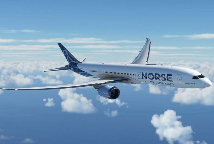 Лоукостер Norse Airways запустит рейсы между Нью-Йорком и Парижем